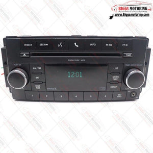 2007-2012 Jeep Wrangler Res Radio Stereo Cd Player P05091228AD