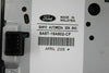 2009-2011 Ford Flex Ac Heater Radio Control Panel 8A8T-18A802-CF