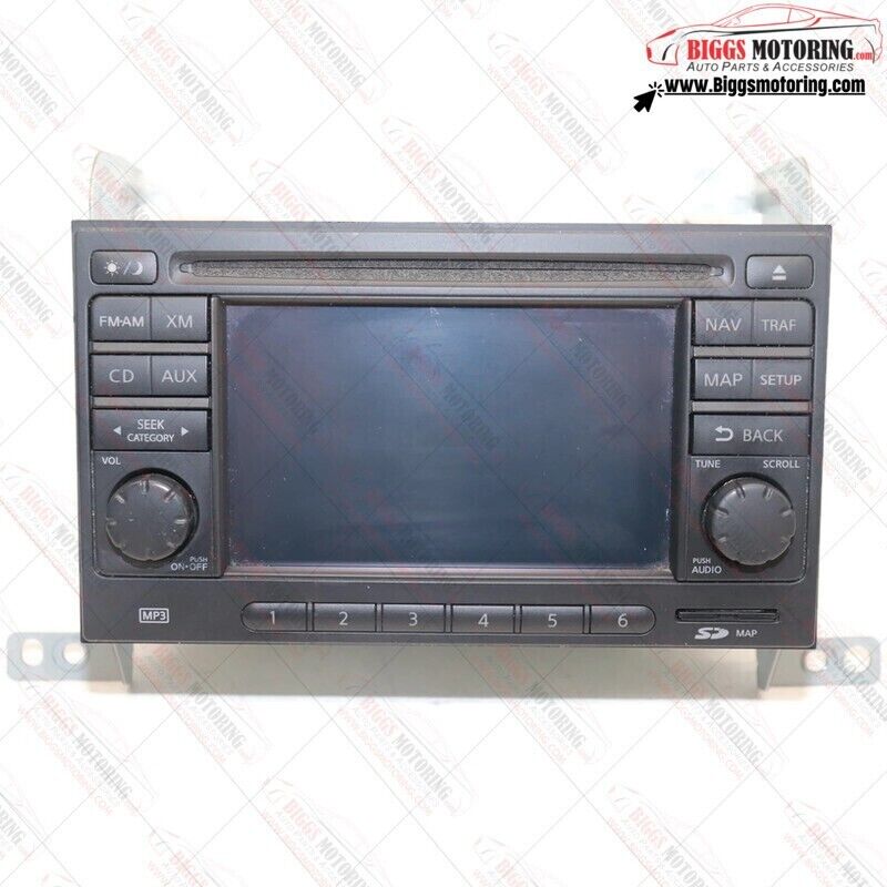 2011-2014 NIssan Juke Navigation Radio Display Screen Cd Player 25915 1FS0B