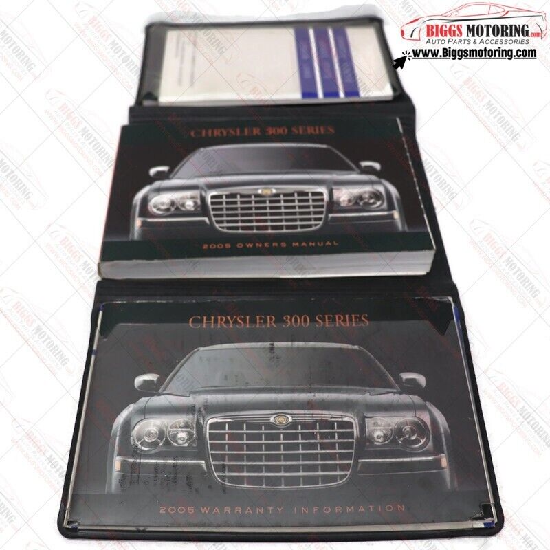 2005 Chrysler 300 Owners Manual Hand Book