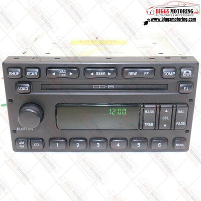 1995-2005 Ford Ranger Expedition Radio Stereo 6 Disc Cd Player 2C3T-18C815-AA