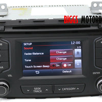 2010-2013 Kia Sportage Radio Stereo CD Player 96190-3W910WK