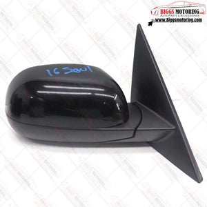 2014-2019 Kia Soul Passenger Right Side Power Door Mirror  Black