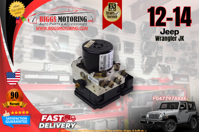 2012 - 2014 Factory Oem Jeep Wrangler ABS Brake Pump | P04779788AE