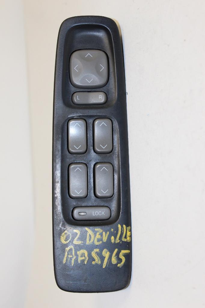 2000-2005 CADILLAC DEVILLE DRIVER  SIDE POWER WINDOW MASTER SWITCH 25743667