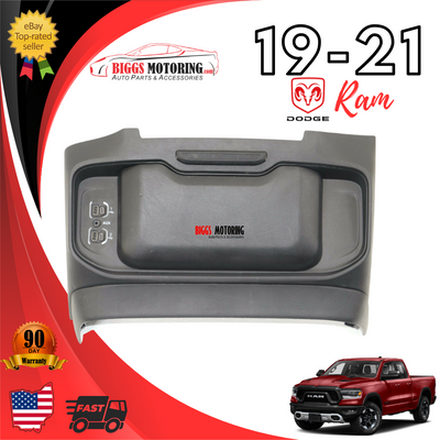 2019-2022 Dodge Ram 1500 Lower Dashboard Tray Storage Bin With USB Type-C & Aux