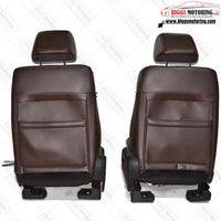 2009- 2014 Factory Oem Ford F150 Platinum Left & Right Front Seat Brown