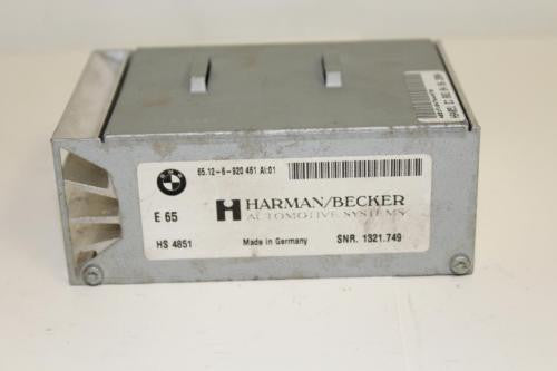 2004-2007 Bmw 530I Harman / Becker Amp Amplifier 65.12-6 920 461 - BIGGSMOTORING.COM