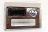 2003-2006 Cadillac Escalade Center Console Woodgrain Upper Trim Bezel W/ Clock - BIGGSMOTORING.COM