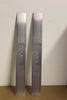 2007-2013 Gm Door Sill Plates Brushed Stainless Steel Front W/ Logo