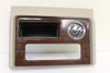 2003-2006 Cadillac Escalade Center Console Woodgrain Upper Trim Bezel W/ Clock - BIGGSMOTORING.COM