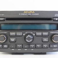 2005-2006 Acura Mdx Radio Stereo Am/ Fm 6 Disc Changer Cd Player 39100-S3V-A620 - BIGGSMOTORING.COM