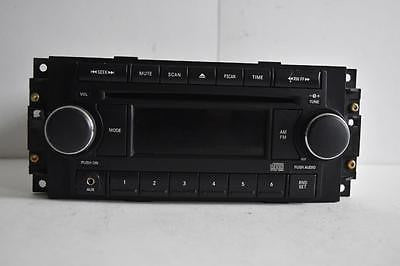 2004-2010 CHRYSLER DODGE JEEP RADIO STEREO MP3 CD PLAYER P05064171AE - BIGGSMOTORING.COM