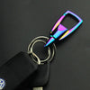 Burning Blue Keychain