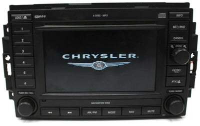 2003-2008 Dodge Durango Jeep Rec Navigation Radio 6 Disque CD Lecteur - BIGGSMOTORING.COM