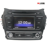 2017-2018 Hyundai Santa Fe Radio Stereo Cd Player 961804 Z6504X