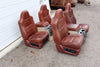 99-2010 FORD SD F250 F350 KING RANCH FRONT & rear LEATHER BUCKETS SEAT console