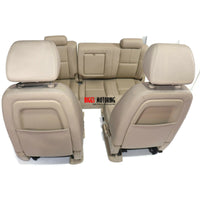 2007-2014 Chevy Tahoe Suburban Silverado Front & Rear OEM Seats | Tan Leather