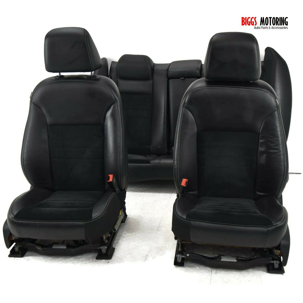 11-18 Dodge Charger RT Front & Rear Seat Set Leather/ Suede SEATS - BIGGSMOTORING.COM