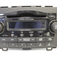 2007-2011 HONDA CR-V RADIO STEREO 6 DISC CHANGER CD PLAYER 39100-SWA-A203