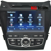 2013-2016 Hyundai Santa Fe Navigation Touch Screen Radio Cd Player 96560-4Z1004X