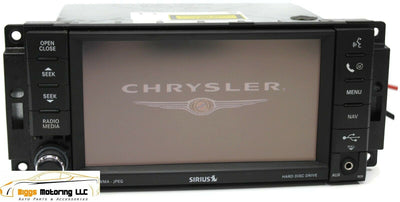 2011-2013 Chrysler Jeep RER MyGig LOW Speed Navi Radio Cd Player P05064737AD