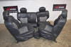 1999-2004 Jeep Grand Cherokee Ltd & Overland Complete Seat Set Gray Leather Oem - BIGGSMOTORING.COM