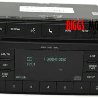 2007-2013 Chrysler Dodge Jeep Radio Stereo Single Disc Cd Mp3 Player P05091117AC