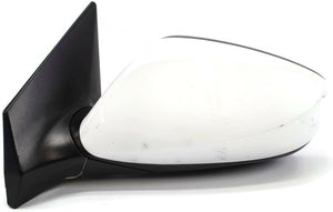 2011-2015 Hyundai Elantra Driver Left Side Power Door Mirror White 32205