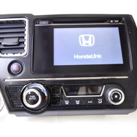 14 15 2015 Honda Civic Si Touch Screen Radio Unit W/Vent Oem Nr241-Uh - BIGGSMOTORING.COM