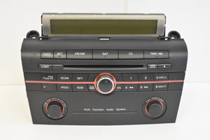 2004-2009 Mazda 3 Radio Stereo 6 Disc Changer Cd Player Bn8K 66 9R0 - BIGGSMOTORING.COM