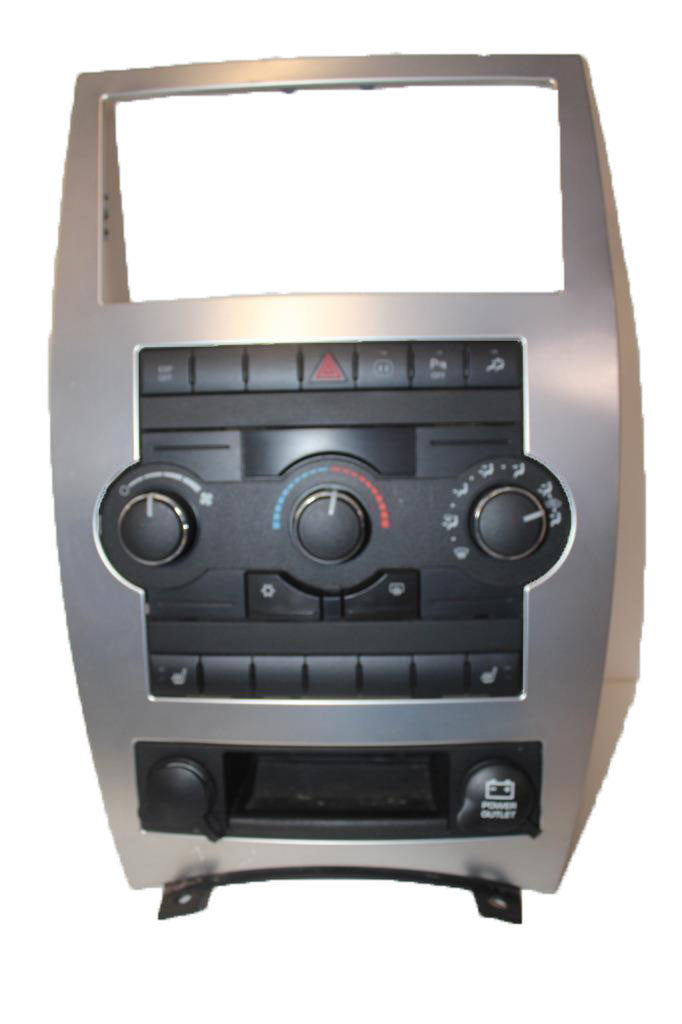 2006 JEEP COMMANDER RADIO CLIMATE CONTROL BEZELP55037979AE - BIGGSMOTORING.COM