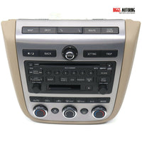 2006-2007 Nissan Murano Radio Stereo Ac Control Cd Player 28188 CC200 - BIGGSMOTORING.COM