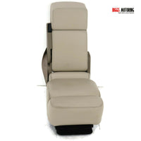 2004-2008  Ford F150 Center Console Jump Seat W/ Storage & Cup Holder Tan - BIGGSMOTORING.COM