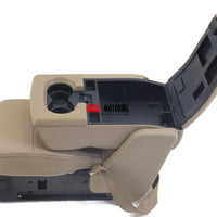 09-14 Ford F150 Center Console Jump Seat W/ Storage & Cup Holder - BIGGSMOTORING.COM