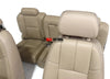 2007-2014 Chevy Tahoe Suburban Silverado Front & Rear OEM Seats | Tan Leather