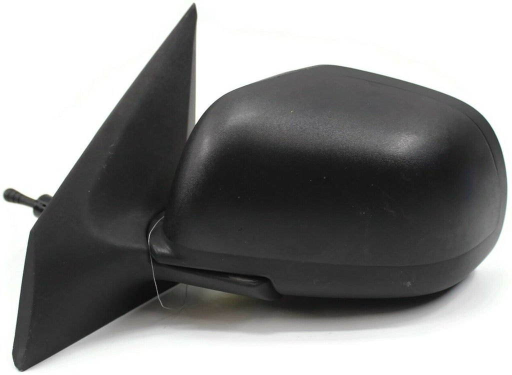 2012-2015 Nissan Versa Driver Left Side Manual Door Mirror Black 31556