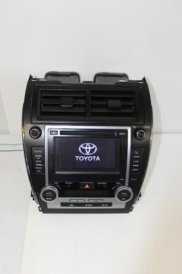 2012-2014 TOYOTA CAMRY RADIO NAVIGATION DISPLAY SCREEN CLIMATE CONTROL