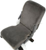 1999-2010 Ford F250 Center Console Jump Seat  W/ Storage Gray - BIGGSMOTORING.COM