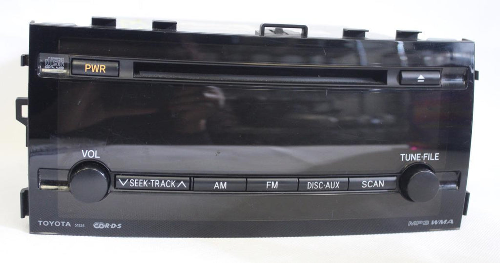 2006-2009 TOYOTA PRIUS RADIO STEREO WMA MP3 CD PLAYER 86120-47200