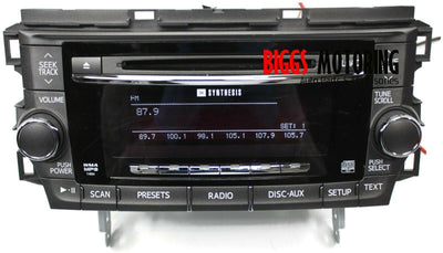 2011-2012 Toyota Avalon 11854 Radio Stereo 6 Disc Changer Cd Player 86120-07120