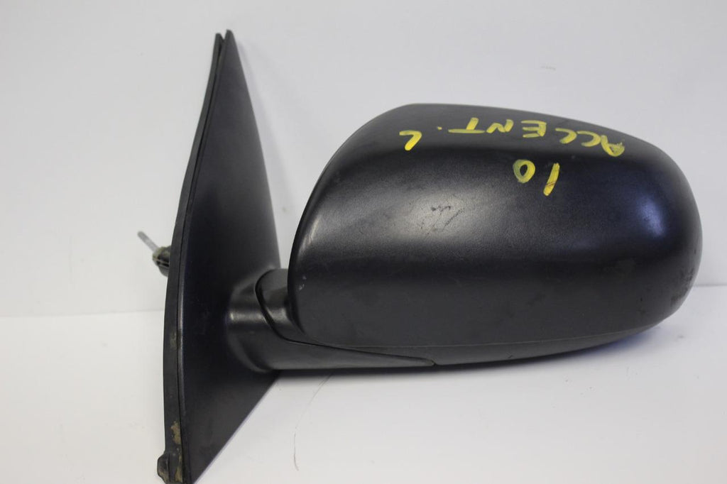 2010-2011 HYUNDAI ACCENT DRIVER SIDE DOOR MIRROR BLACK