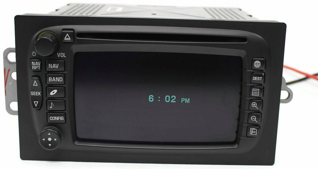 2003-2004 Gm Escalade Radio Stereo Navigation Cd Player 15204335 - BIGGSMOTORING.COM