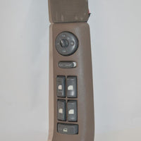 1995-1998 Chevy Silverado Sierra Driver Side Power Window Master Switch Tan - BIGGSMOTORING.COM