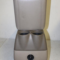 2004 2005 2006 2007 2008 FORD  F150 FLOOR CENTER CONSOLE BROWN / TAN - BIGGSMOTORING.COM