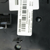 12-15 Chevy Terrain Audio Equipment Radio Face Ac Control Panel 23334968 NAVI - BIGGSMOTORING.COM