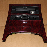 07-13 ESCALADE CONSOLE MOUNTED CUP HOLDER WOOD GRAIN has tray cigarette lighter - BIGGSMOTORING.COM