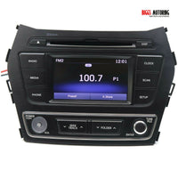 2017-2018 Hyundai Santa Fe Radio Stereo Cd Player 961804 Z6504X