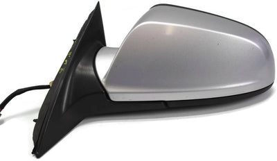 2007-2012 Chevy Malibu Driver Left Side Power Door Mirror Silver 32638