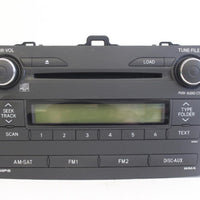 2009-2010 Toyota Corolla Radio Stereo Disc Cd Player 86120-02B10